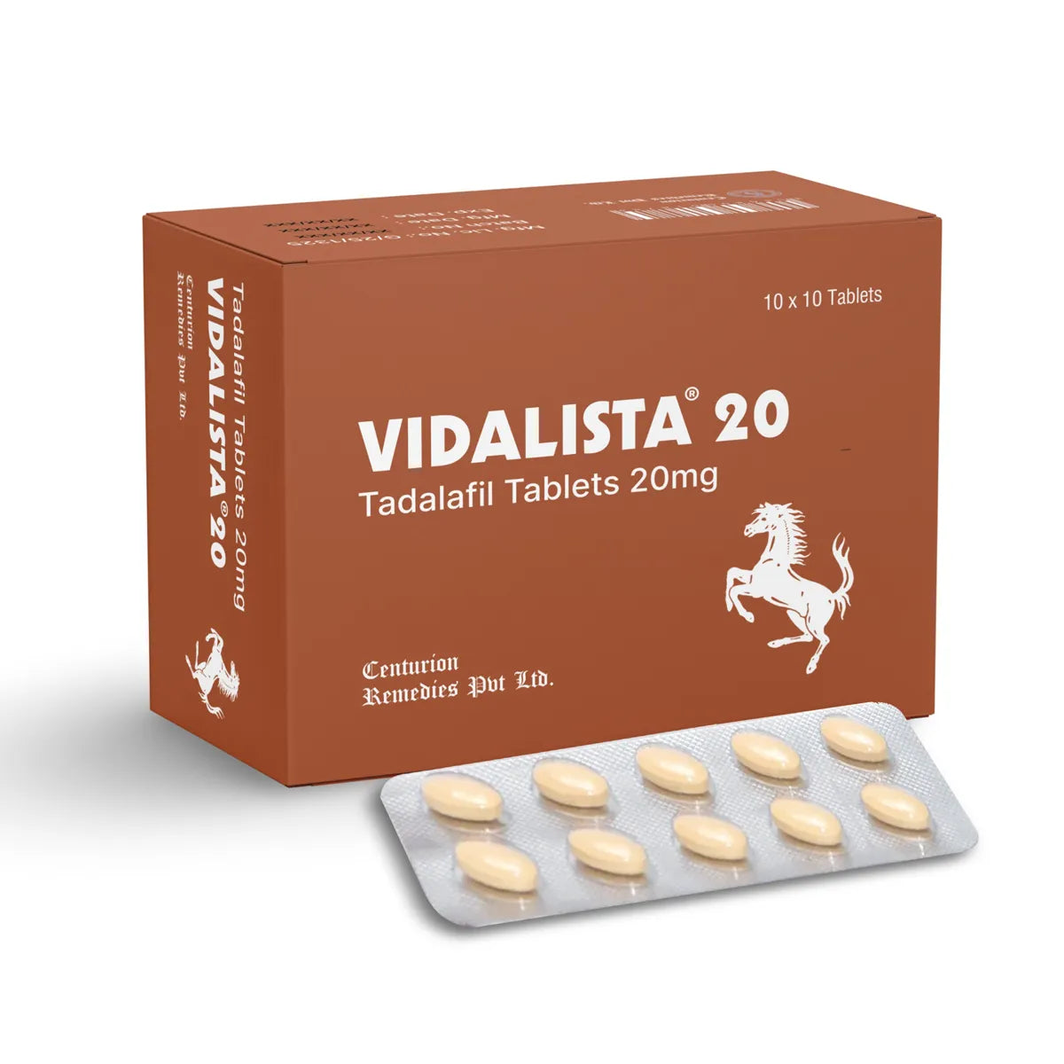 Vidalista 20 Mg 100 Tablets