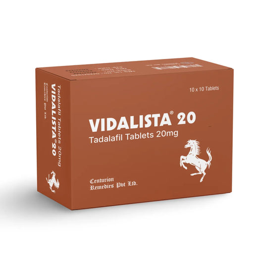 Vidalista 20 Mg 100 Tablets